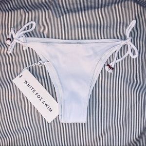 Whitefox Boutique White Bikini Bottom Calabasas XS